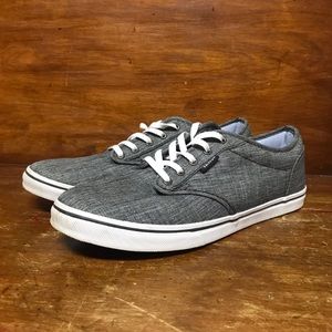 Vans Atwood Low Gray 8W Like New